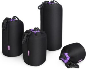 CADeN Lens Pouch Set 4 Pack