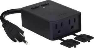 Wyze Plug Outdoor, 2 Outlets, Alexa/Google, No Hub