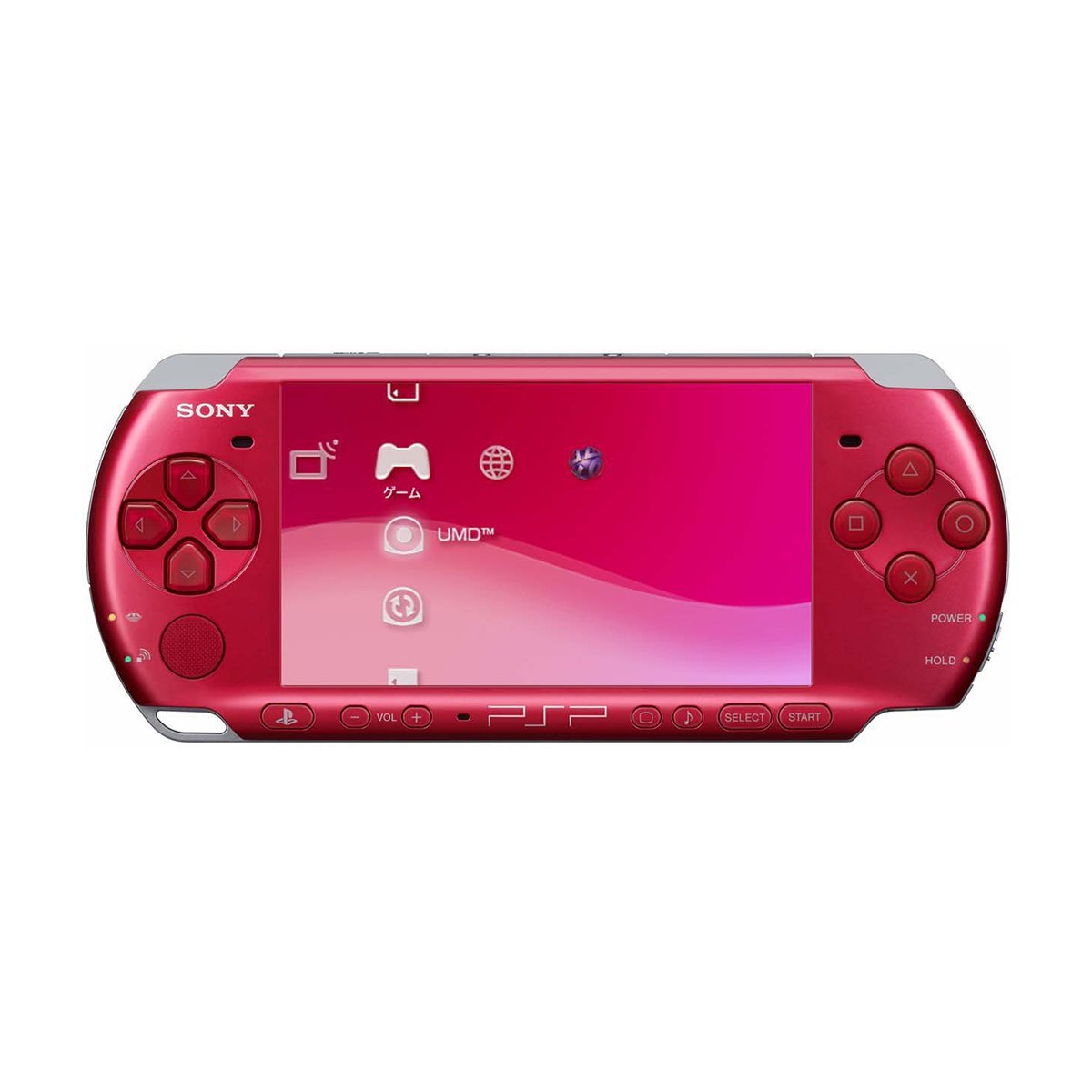PSP 3000 Red (Renewed)