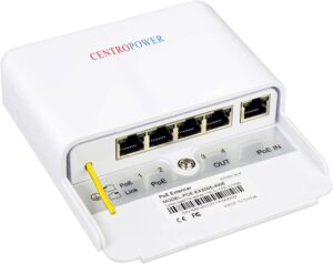 CentroPower Outdoor 5-Port Gigabit PoE Extender