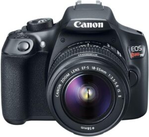 Canon EOS Rebel T6 Kit w/ 18-55mm Lens, WiFi, NFC (Renewed)