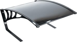 Black Polycarbonate Robotic Mower Cover