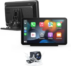 7" Portable CarPlay & Android Auto Stereo