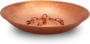 DUSVALLY Rain Chain Basin, Gold