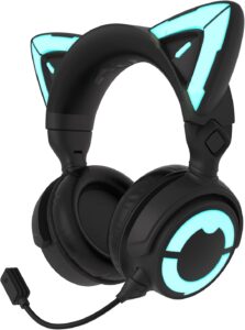 YOWU Cat Ear RGB Gaming Headset