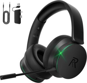 RYR Wireless Gaming Headset for Xbox, PS, Bluetooth 5.3