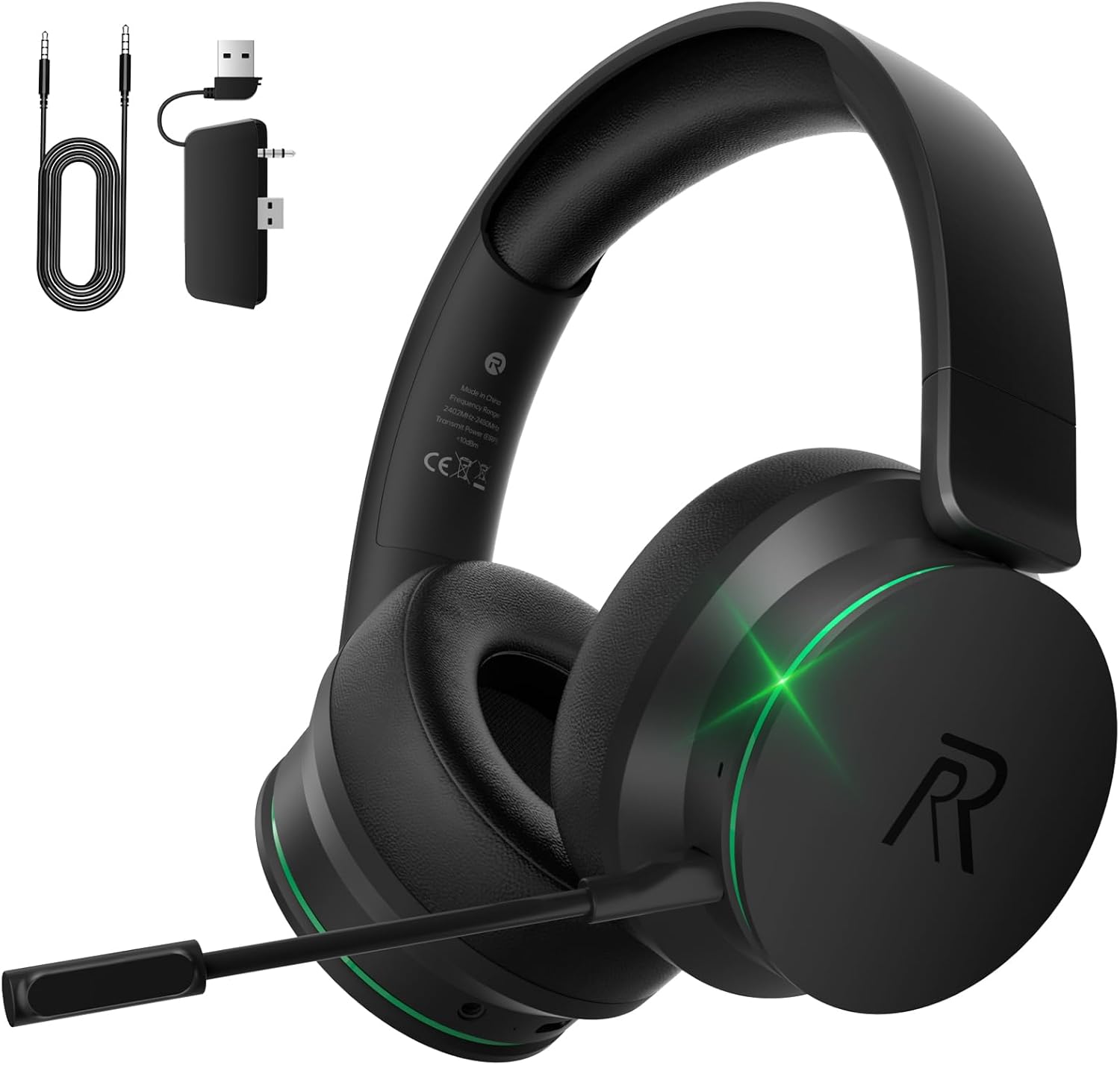 RYR Wireless Gaming Headset for Xbox, PS, Bluetooth 5.3