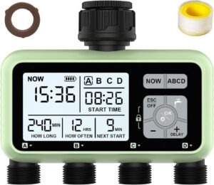 4-Zone Garden Hose Timer