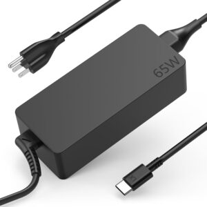 65W Lenovo USB C Charger for ThinkPad, Yoga, Chromebook