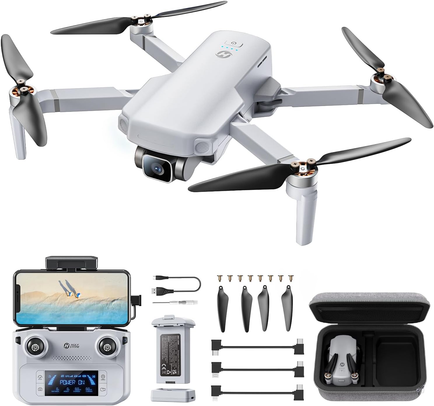 Holy Stone HS360E 4K GPS Drone, 249g, FAA Compliant