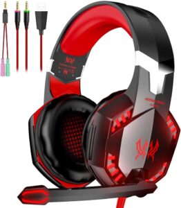 VersionTECH. G2000 Gaming Headset - Red