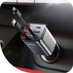 JOYROOM 84W Retractable Car Charger