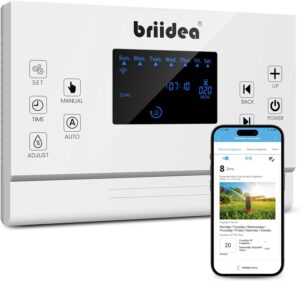 Briidea 8-Zone WiFi Smart Sprinkler Controller