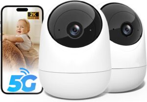 2K Indoor Security Camera 2-Pack