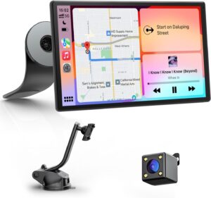 9" CarPlay/Android Auto Touchscreen w/ Backup Cam