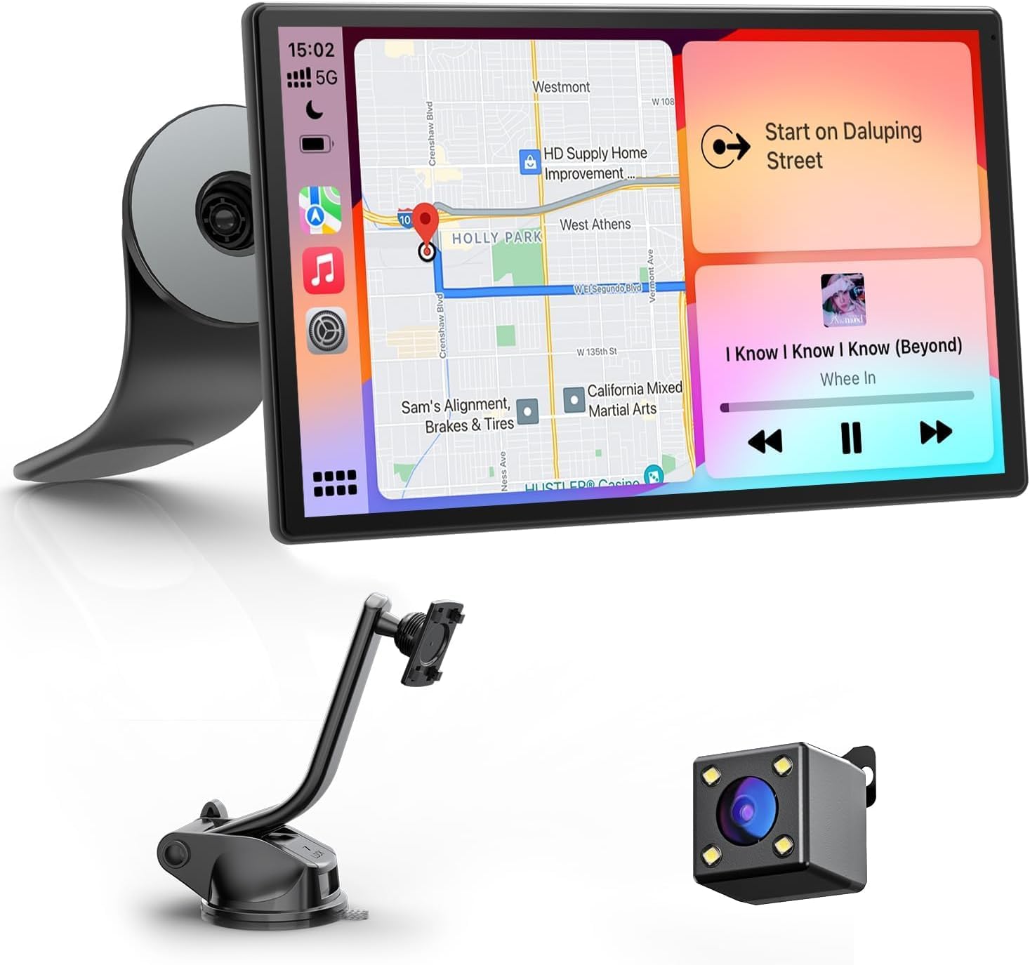 9" CarPlay/Android Auto Touchscreen w/ Backup Cam