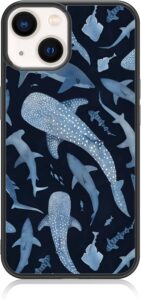 Cute Blue Shark iPhone Case