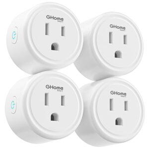 GHome 5G Smart Plug 4-Pack, Alexa/Google