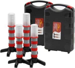 LED Road Flares (4-Pack)
