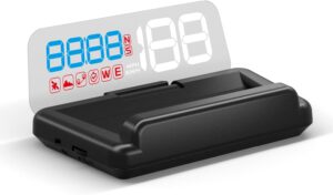 Universal Car HUD T900 w/ Satellite Clock, Drive Time/Distance