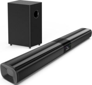 Saiyin 24" 100W Soundbar w/ Subwoofer