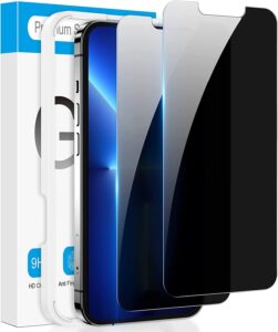 iPhone 14+/13 Pro Max Privacy Screen Protector 2-Pack