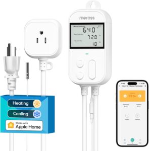 Meross Smart Wi-Fi Thermostat Outlet