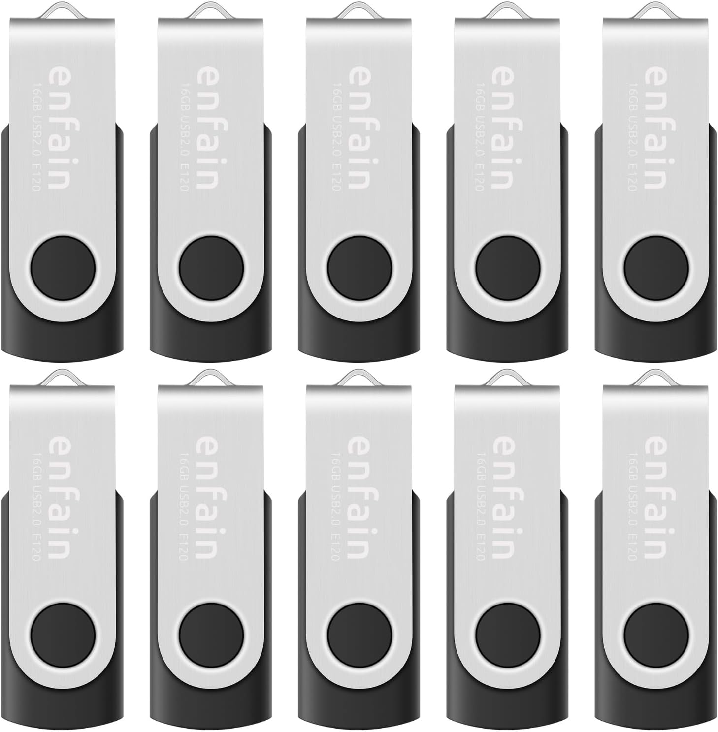 Enfain 16GB Swivel Flash Drives