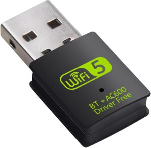 600Mbps Dual Band USB WiFi Bluetooth Adapter