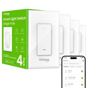 GHome Smart Switch 4-Pack