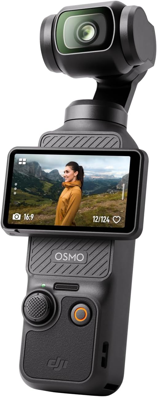 DJI Osmo Pocket 3: 4K/120fps, 3-Axis Stabilization