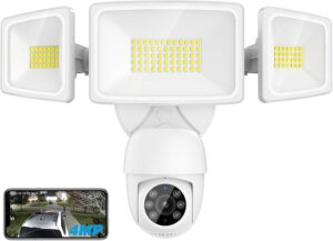 Onforu 2K Floodlight Cam 360° AI Tracking