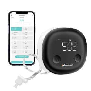 Fitdays Smart Bluetooth Body Tape Measure - Black