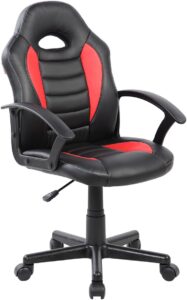 Techni Mobili Kids Gaming Chair, Red 22D