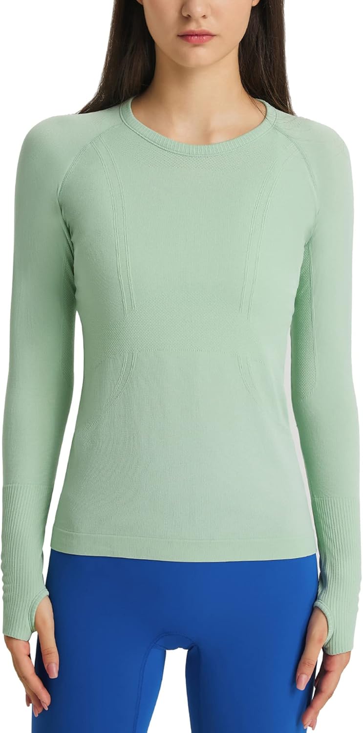 LUYAA Women's Long Sleeve Workout Top