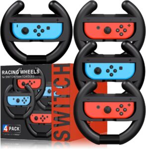 Mario Kart Racing Wheel 4-Pack