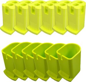 Ryobi 18V Tool & Battery Mounts - 12 Pack