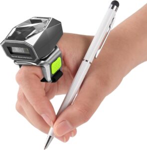 Eyoyo Bluetooth Ring Barcode Scanner for iPhone/Android 2025