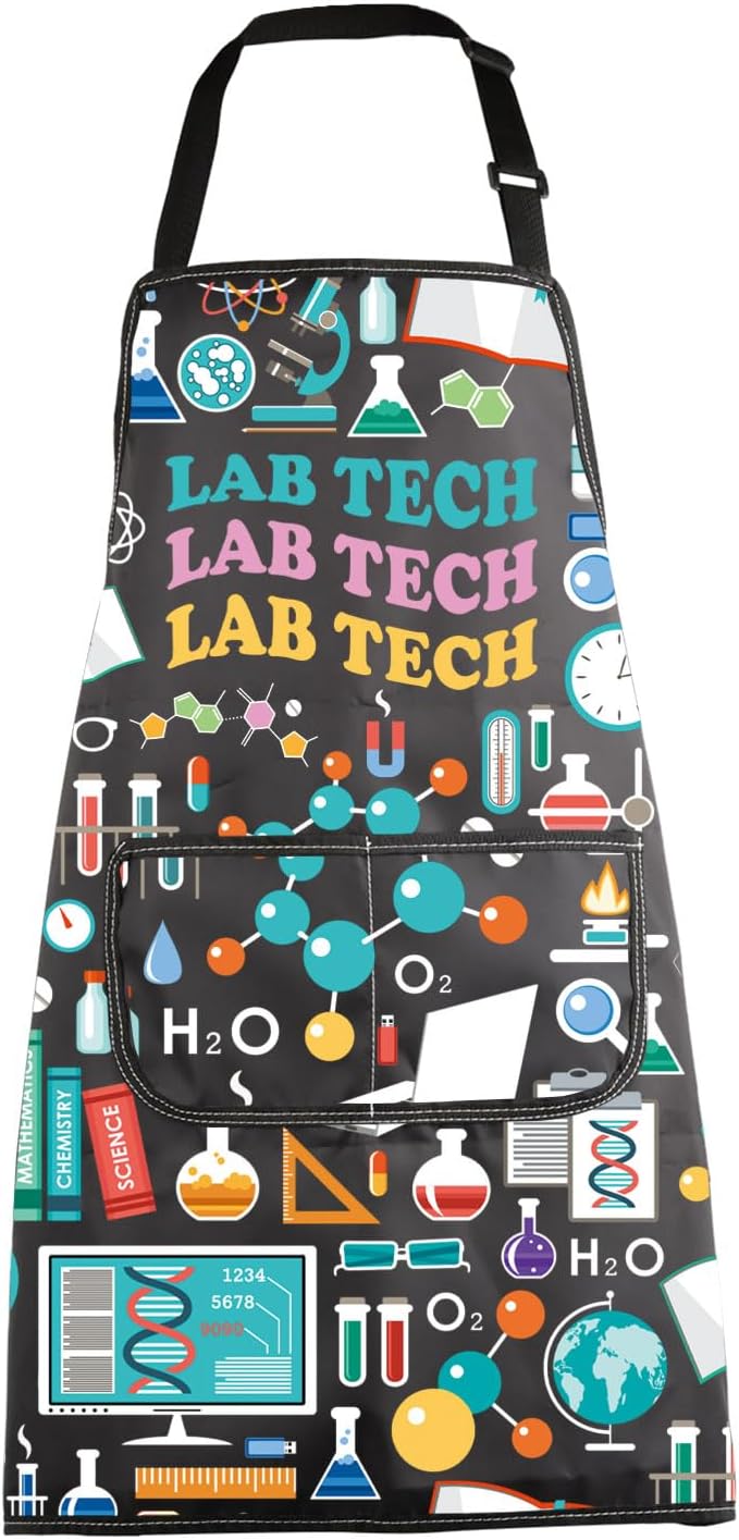 Lab Apron for Lab Tech Assistant Gifts