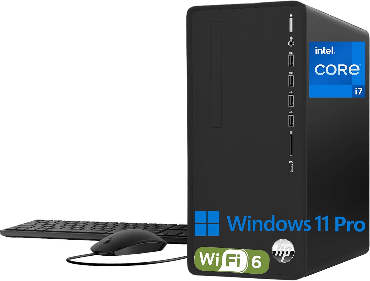 HP Pavilion i7-10700F, 32GB, 1TB SSD, GT 610, Win11 Pro