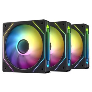DARKROCK F120-3 120mm ARGB PWM Fan - Black