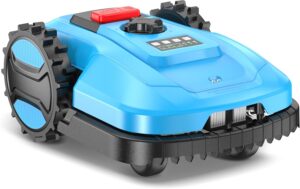 Robotic Mower 1/2 Acre, 47° Slope, APP, 100 Min Runtime