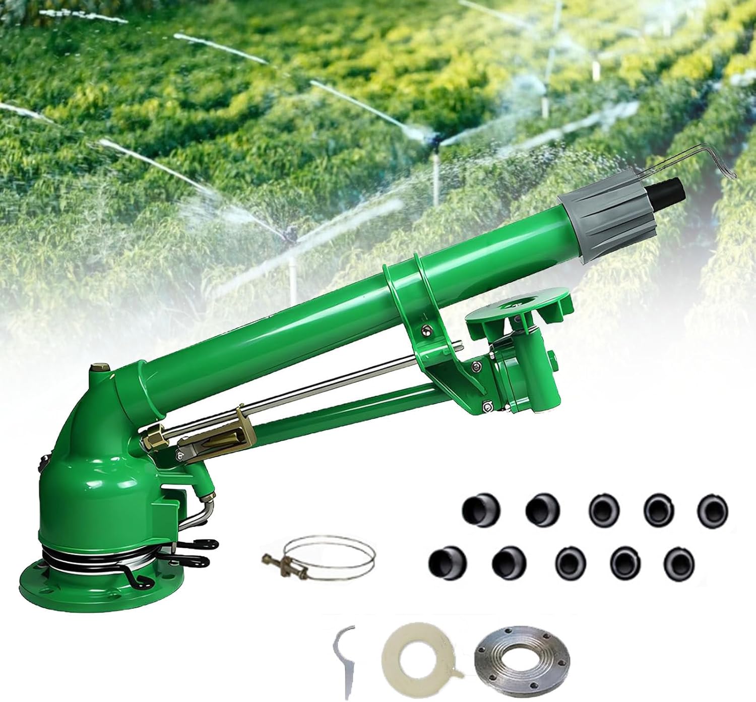 Auto Rotating Impact Sprinkler for Farm & Industry