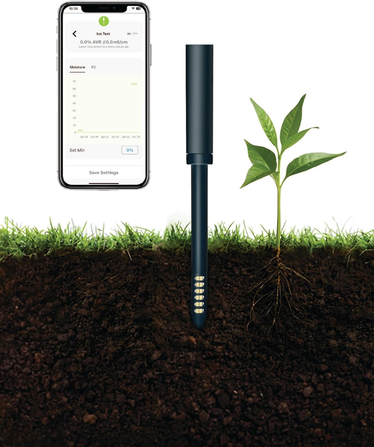 Plant Soil Moisture & Nutrient Tracker