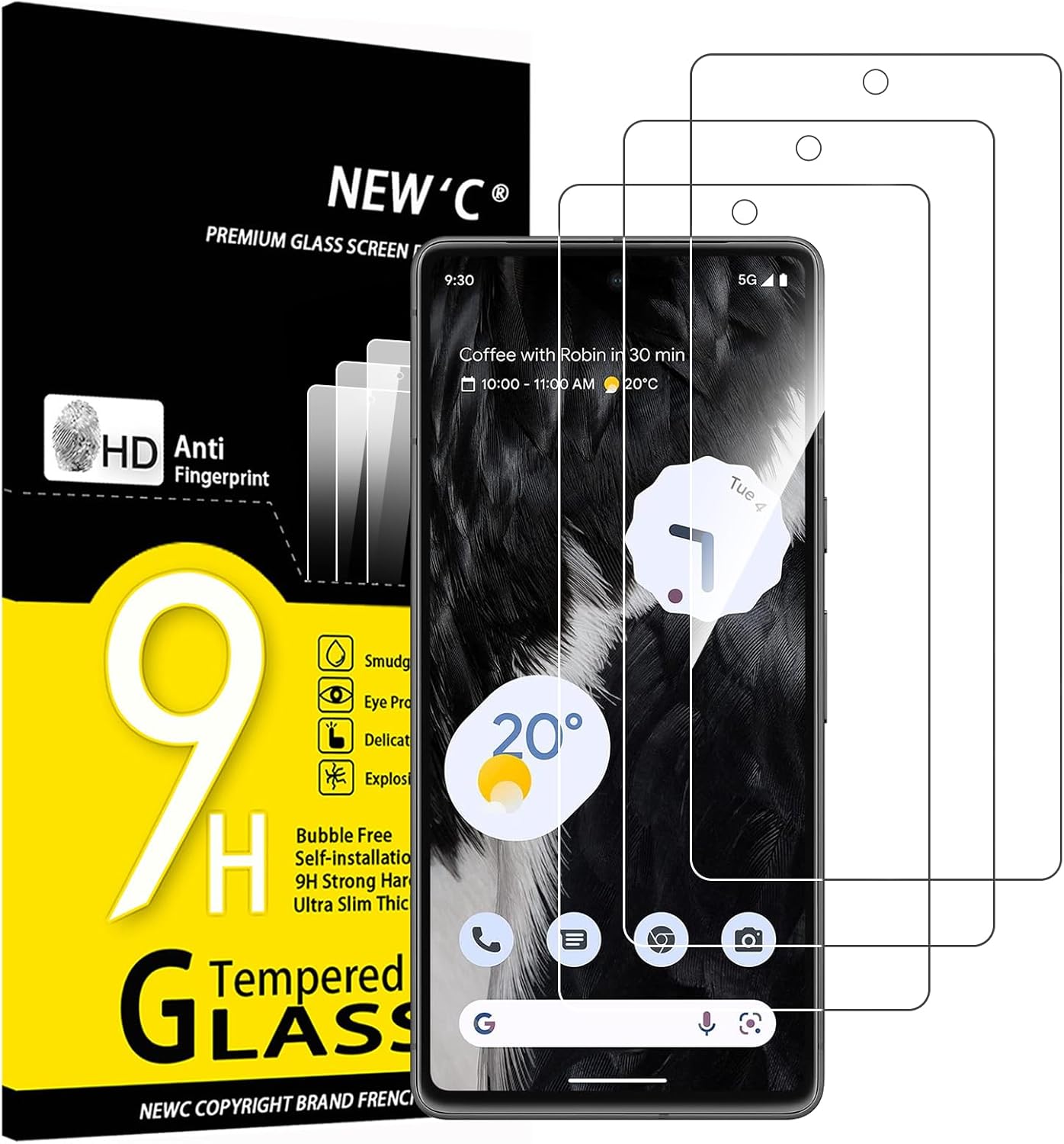 Pixel 7 Screen Protector 3 Pack