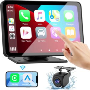7" HD Wireless CarPlay Stereo w/ Android Auto & Backup Cam