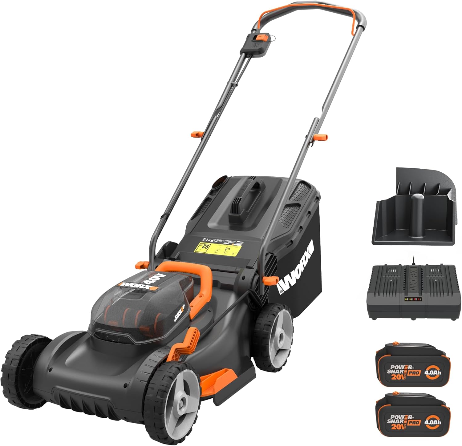 WORX 40V 17" Cordless Lawn Mower