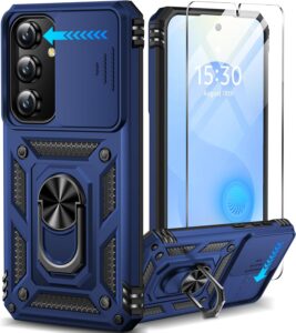 Samsung S24/S25 Case w/Protector & Stand