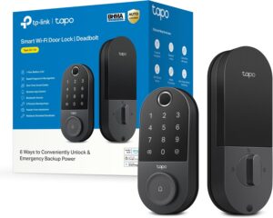 Tapo DL110 Smart Lock: Fingerprint, Keypad, BHMA 2