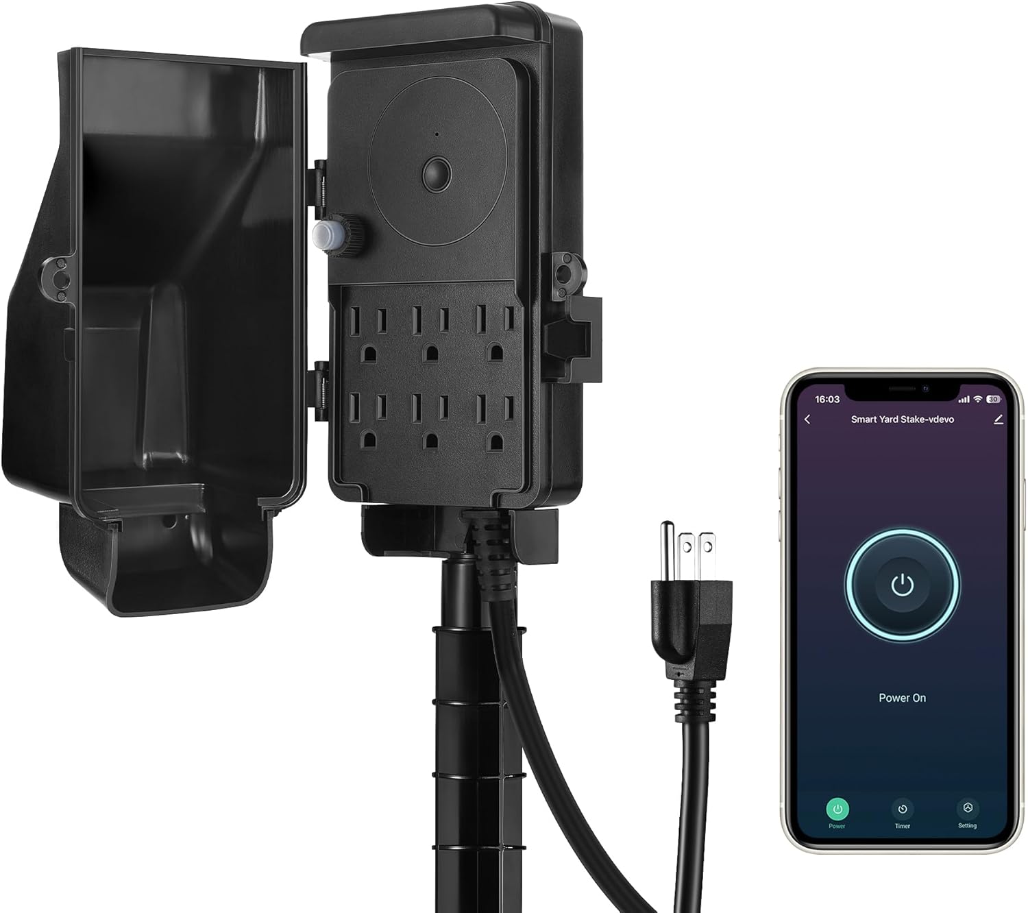WiFi Smart Yard Stake Plug